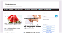 Desktop Screenshot of ciltbakimklavuzunuz.com